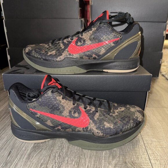 Nike Kobe 6 Protro Italian Camo size 11 FQ3546-001 Brand New Fast Shipping - Picture 1 of 5
